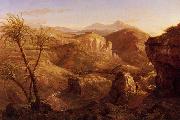 Thomas Cole The Vale and Temple of Segesta oil painting